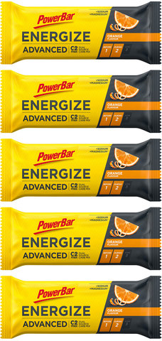 Powerbar Barres Energize Advanced - 5 pièces - orange/275 g