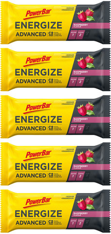 Powerbar Barres Energize Advanced - 5 pièces - raspberry/275 g