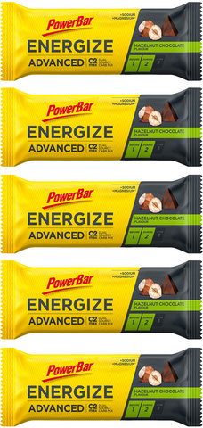 Powerbar Barrita energética Energize Advanced - 5 unidades - hazelnut-chocolate/275 g
