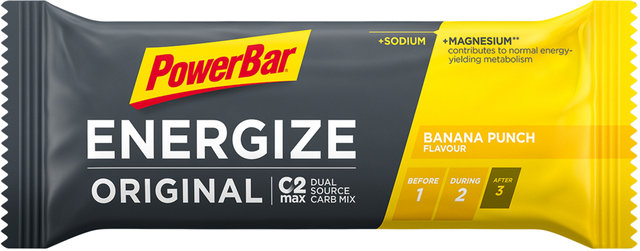 Powerbar Barrita energética Energize Original - 1 unidad - banana punch/55 g