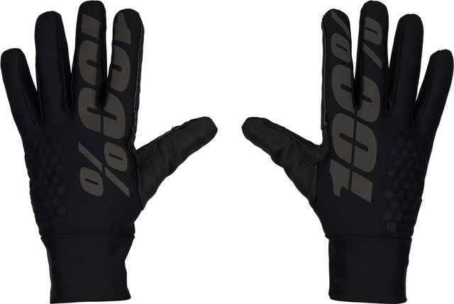 100% Hydromatic Brisker Full Finger Gloves - black/M