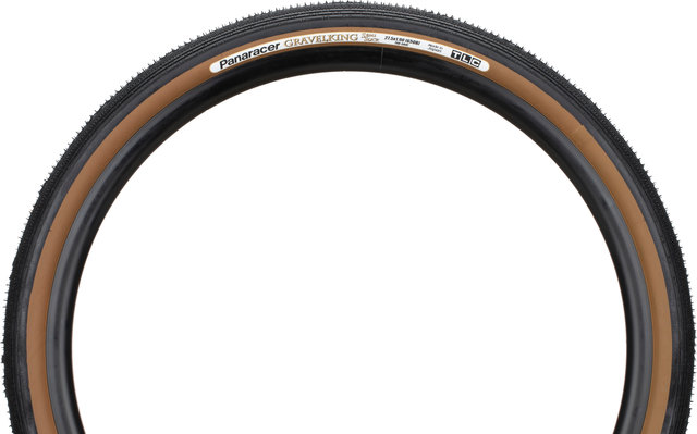 Panaracer Gravelking Semi Slick TLC 27,5" Faltreifen - black-brown/27.5 "/48 mm/48-584/1.9 "