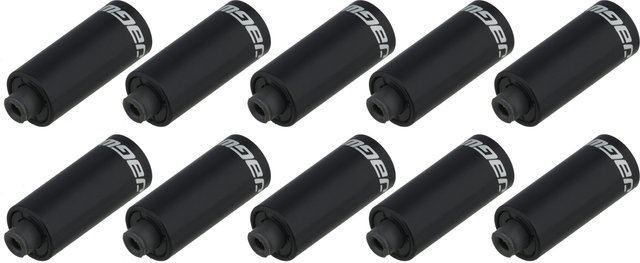 Jagwire Hooded End Caps for Brake Cable Housing - black