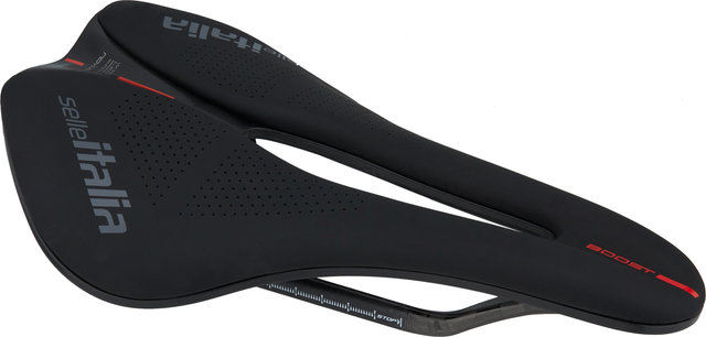 Selle Italia Sillín Novus Boost Evo Kit Carbonio Superflow - negro