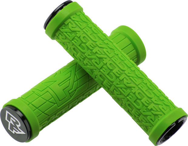 Race Face Puños con bloqueo Grippler - green/33 mm