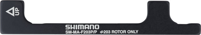 Shimano Scheibenbremsadapter für 203 mm Scheibe - schwarz/PM 6" auf PM +43 mm