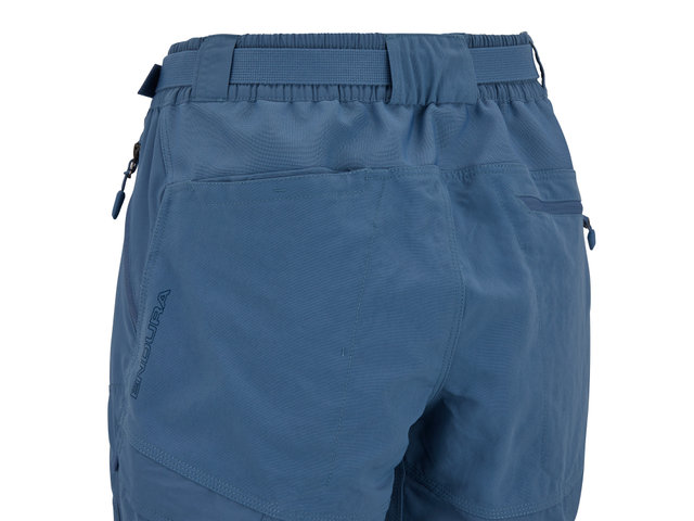 Endura Hummvee Women's Shorts w/ Liner Shorts - blue steel/S