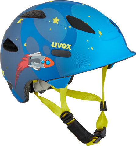 Casque vélo bébé - UVEX Kid 2 CC - Dark Blue Rocket Mat