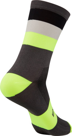 Endura Chaussettes Rayées Bandwidth - hi-viz yellow/42,5-47