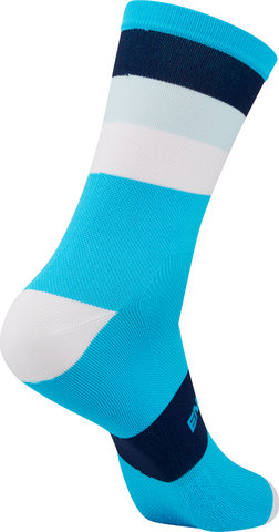 Endura Chaussettes Rayées Bandwidth - hi-viz blue/42,5-47