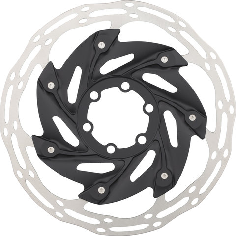 SRAM Centerline Rounded XR 6-bolt Brake Rotors, 2-Piece - black-silver/160 mm