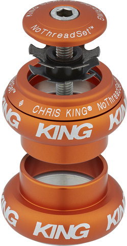 Chris King NoThreadSet EC30/25,4 - EC30/26 Steuersatz - matte mango/1"/EC30/25,4 - EC30/26