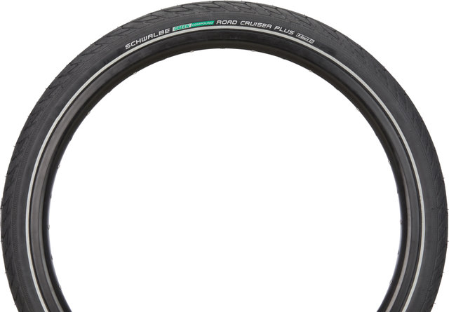 Schwalbe Cubierta de alambre Road Cruiser Plus 24" - negro-reflejante/24 /47 /47-507/1.75 