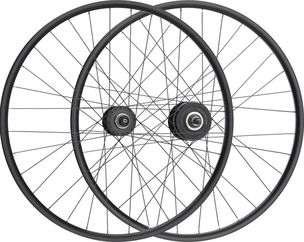 bc basic Alfine Disc Center Lock P-22 28" 8-speed Wheelset - black/28" set (front 9x100 Dynamo + rear 10x135)