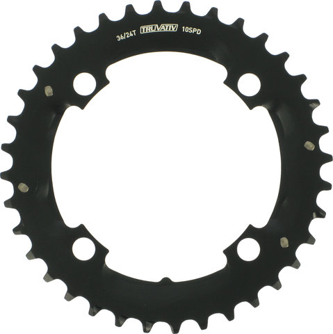 Truvativ X0 / X9 / X7 / X5 MTB 4-Arm 104 mm BCD Chainring - black/36 tooth