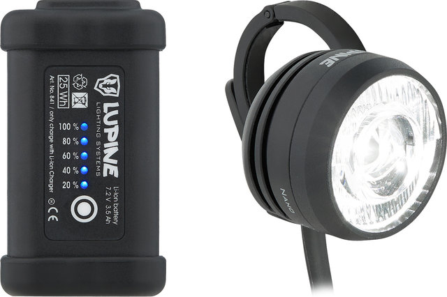 Lupine SL Nano AF 4 LED Frontlicht mit StVZO-Zulassung - schwarz/1100