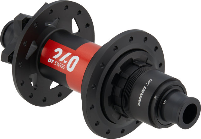 DT Swiss 240 DEG Boost Disc 6-Loch HR-Nabe - schwarz/SRAM XD/28/SRAM XD