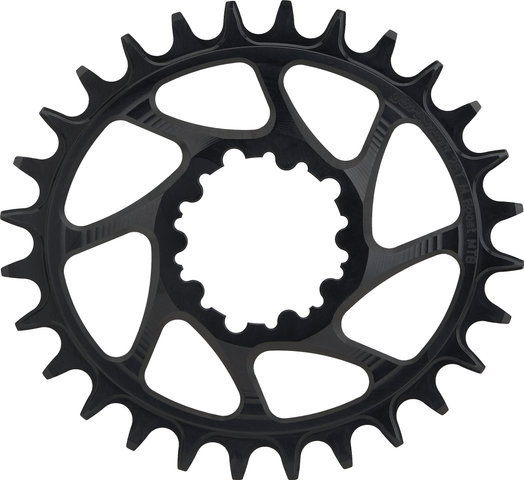 Garbaruk Oval Chainring GXP/DUB Boost Direct Mount Single Speed - black/28 