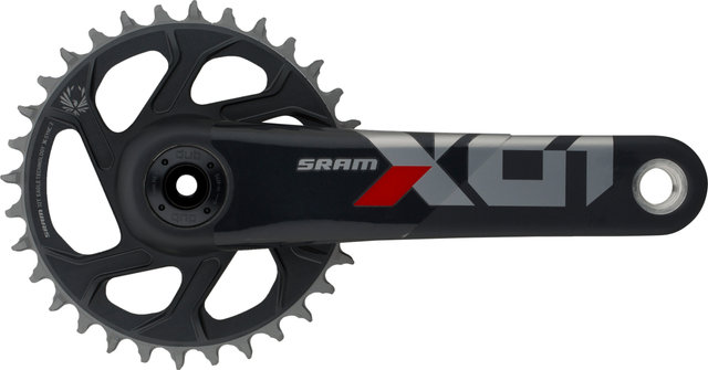 SRAM X01 Eagle SuperBoost+ DUB DM 12-speed Carbon Crankset - lunar-oxy/170,0 mm