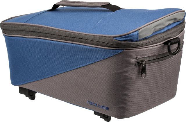 Racktime Talis Pannier Rack Bag - berry blue-stone grey/8000 ml