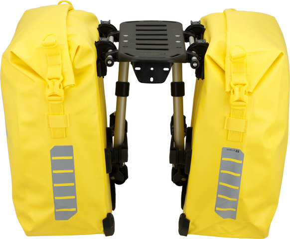 Thule Portaequipajes Tour Rack + bolsas de bicicleta Shield Pannier L - yellow