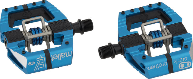 crankbrothers Mallet E Clipless Pedals - electric blue