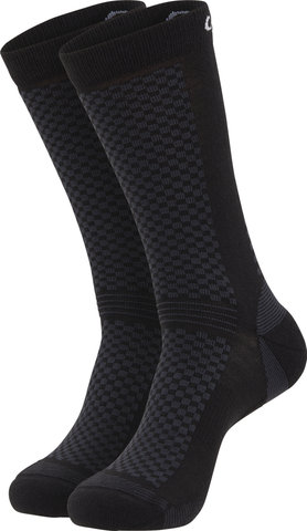 Craft Warm Mid Socks - 2 Pack - black-white/40-42