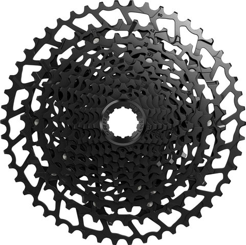 SRAM PG-1230 Kassette + PC NX Eagle Kette 12-fach Verschleißset - black/126/11-50/Shimano MTB