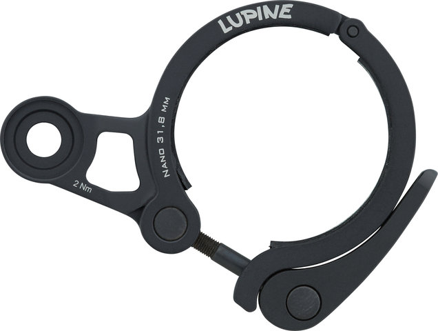 Lupine Soporte de cierre rápido para SL Nano - negro/31,8 mm