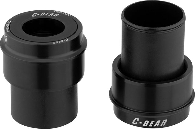 C-BEAR PF30 Shimano MTB / Cyclocross Bottom Bracket, 46 x 68/73 mm - black/Press Fit PF30