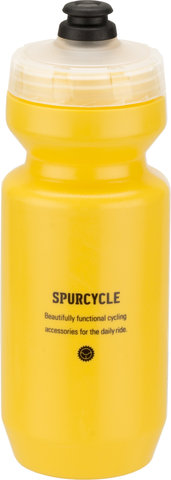 SPURCYCLE Must Go Hard Drink Bottle 650 ml - yellow/650 ml