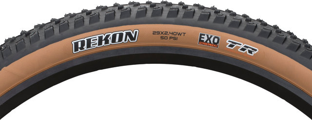 Maxxis Cubierta plegable Rekon Dual EXO WT TR Skinwall 29" - skinwall/29 /61 /61-622/2.4 