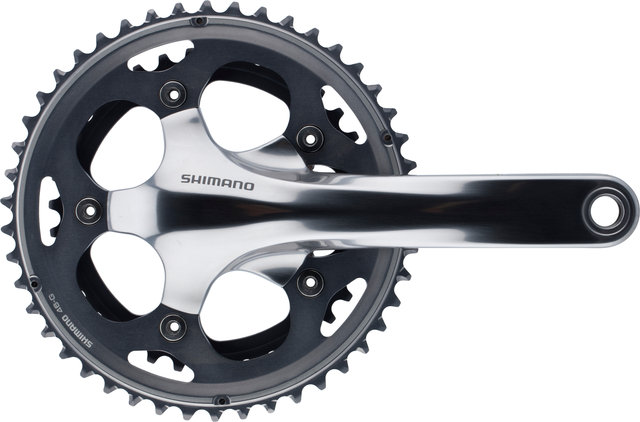 Shimano FC-CX50 Kurbelgarnitur - silber/175,0 mm