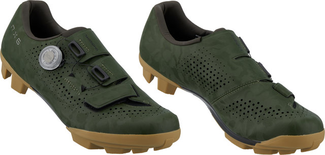 Shimano SH-RX600 Gravel Shoes - green/42/42