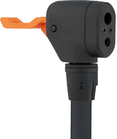 SKS Airkompressor Compact 10.0 Floor Pump - black-orange