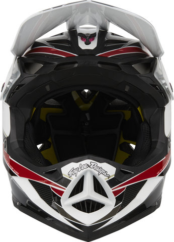 Troy Lee Designs D4 Polyacrylite MIPS Fullface-Helm - block charcoal-red/55 - 56 cm