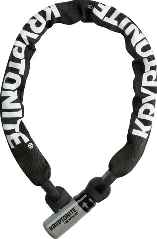 Kryptonite KryptoLok® 2 Integrated Chain Kettenschloss - schwarz-grau-weiß/95 cm