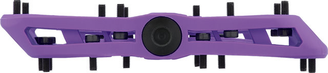 e*thirteen Base Flat Platform Pedals - eggplant