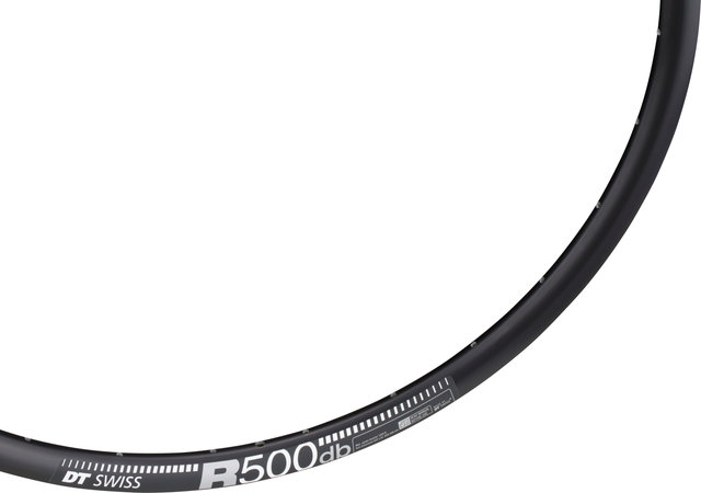 DT Swiss R 500 DB Disc Road Rim - black/28/28"