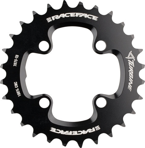 Race Face Turbine Chainring Set, 11-speed, 4-arm - black/26-36 tooth