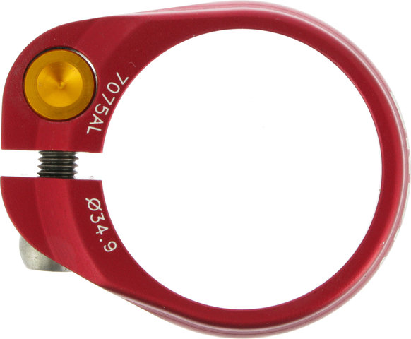 KCNC Abrazadera de sillín Road Pro SC9 - rojo/34,9 mm