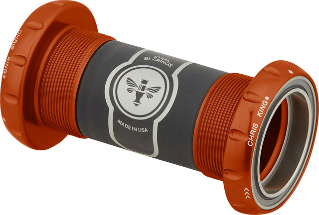 Chris King ThreadFit 30 Bottom Bracket - matte mango/BSA