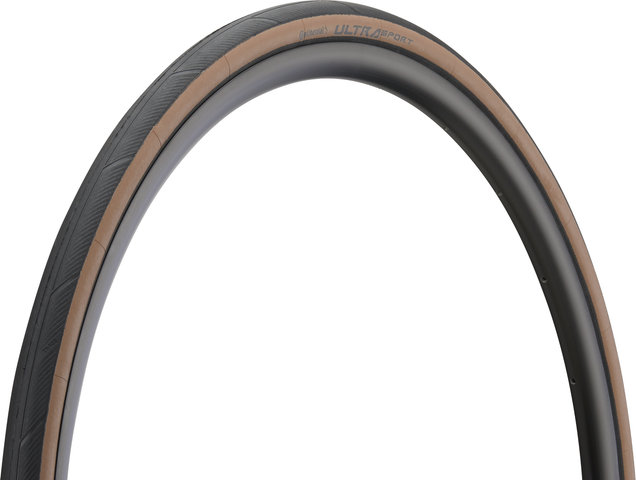 Continental Ultra Sport III 28" Folding Tyre - black-brown/28-622 (700x28c)