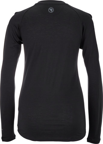 Endura Women's BaaBaa Blend L/S Base Layer Undershirt - black/M