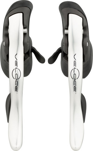 Campagnolo Juego Veloce v+h Power Shift Ergopower 2x10 velocidades Manetas de cam - bright silver