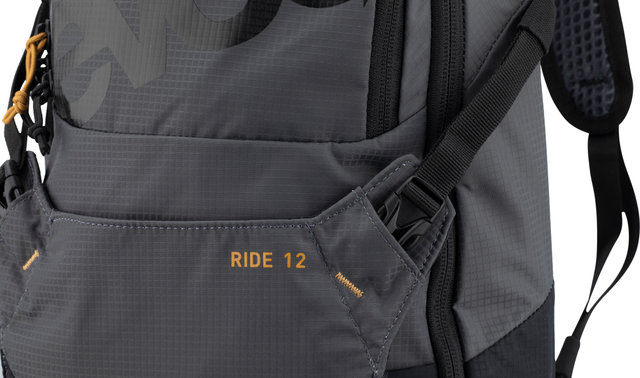 evoc Mochila Ride 12 - carbon grey-black/12000 