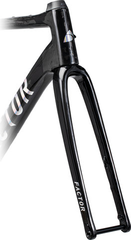 Factor LS Disc Carbon Gravel Frameset - chrome/M/12 mm Thru Axle