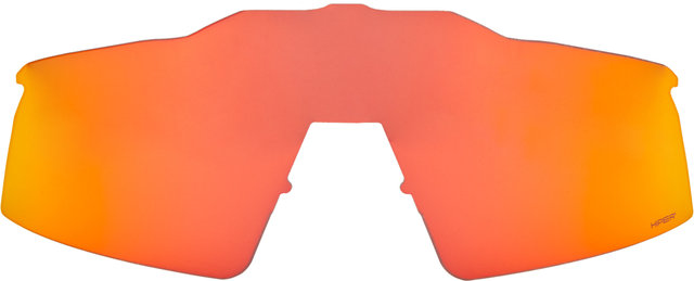 100% Ersatzglas Hiper für Speedcraft SL Sportbrille - hiper red multilayer mirror/universal