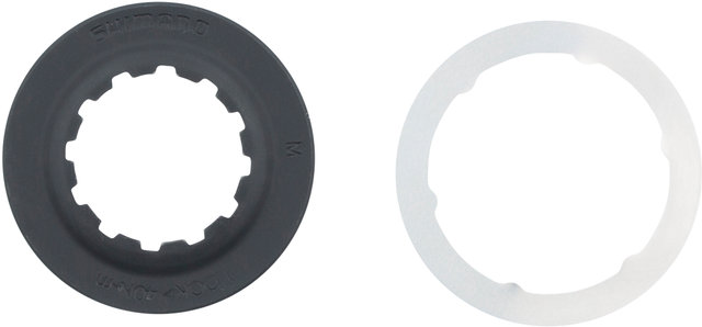 Shimano SM-RT70 Center Lock Brake Rotor for SLX w/ Internal Teeth - silver/160 mm