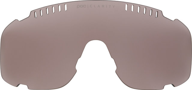 POC Ersatzglas für Devour Sportbrille Modell 2024 - clarity road-partly sunny violet/clarity road-partly sunny violet